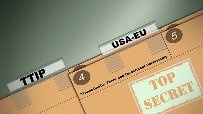 ttip Il TTIP è il trattato di libero scambio e commercio negoziato dall’unione Europea e dagli Stati Uniti.