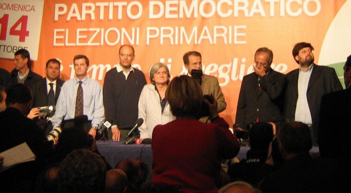 Primarie_PD_2007_-_14_ottbre_-_da_sx_i_candidati_Schettini-Letta-Bindi-Prodi-Veltroni-Adinolfi