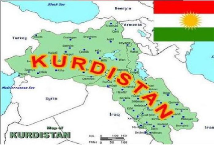 Kurdistan-Map