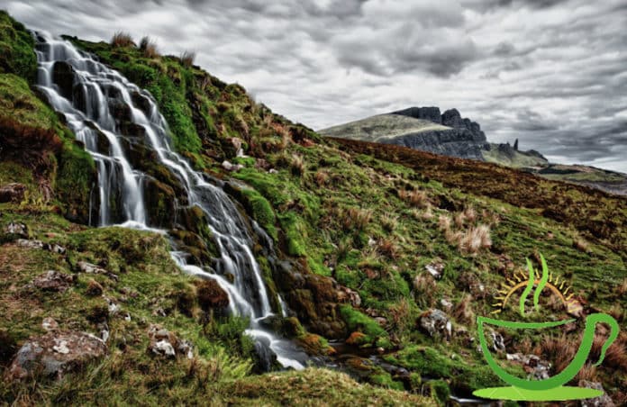 cascata verde