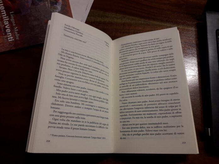 Prima pagina Tempesta dentro me su Antologia 2019