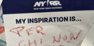 Alla maratona di New York: per chi non può