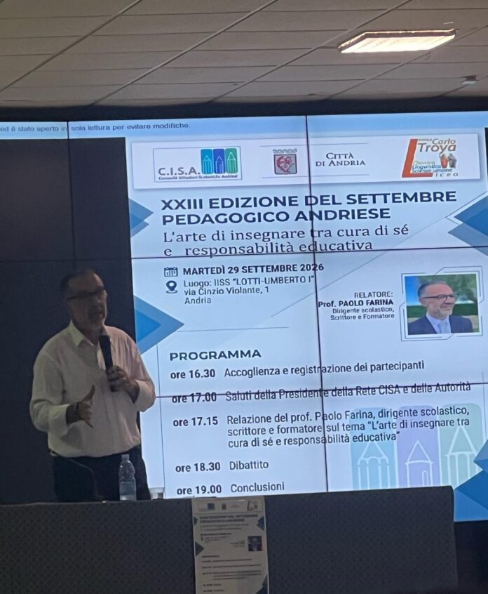 Settembre Pedagogico Farina