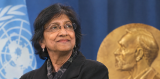 Premio Nobel per la Pace a Navanethem “Navi” Pillay