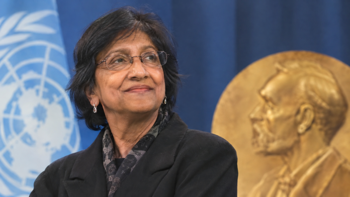 Premio Nobel per la Pace a Navanethem Navi Pillay