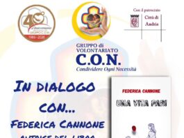 ANDRIA, IL GRUPPO C.O.N. IN DIALOGO CON FEDERICA CANNONE: